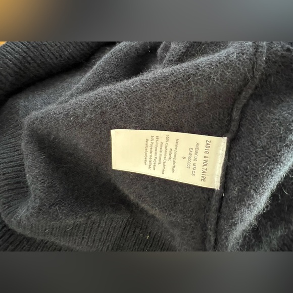 Zadig&Voltaire Mirka Stars Cardigan Cashmere - Picture 5 of 5